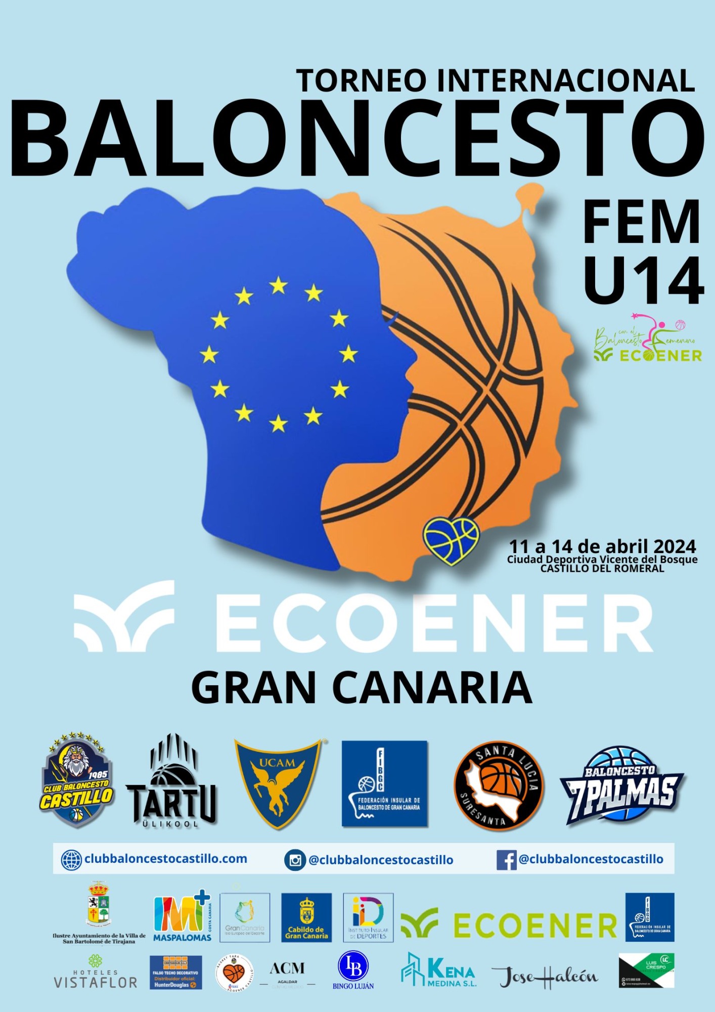 I TORNEO INTERNACIONAL DE BALONCESTO FEMENINO U14 - ECOENER GRAN CANARIA -